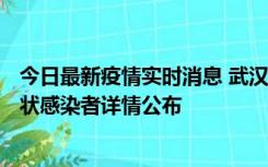 今日最新疫情实时消息 武汉市新增1例确诊病例和12例无症状感染者详情公布