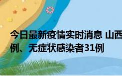 今日最新疫情实时消息 山西10月23日新增本土确诊病例36例、无症状感染者31例