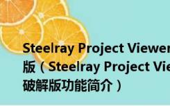 Steelray Project Viewer(MPP文件浏览器) V4.4.20 破解版（Steelray Project Viewer(MPP文件浏览器) V4.4.20 破解版功能简介）