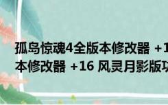 孤岛惊魂4全版本修改器 +16 风灵月影版（孤岛惊魂4全版本修改器 +16 风灵月影版功能简介）