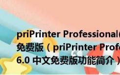 priPrinter Professional(免费的虚拟打印机) V6.6.0 中文免费版（priPrinter Professional(免费的虚拟打印机) V6.6.0 中文免费版功能简介）