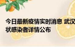 今日最新疫情实时消息 武汉市新增1例确诊病例和12例无症状感染者详情公布