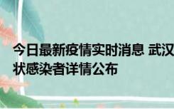 今日最新疫情实时消息 武汉市新增1例确诊病例和12例无症状感染者详情公布