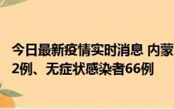 今日最新疫情实时消息 内蒙古10月23日新增本土确诊病例32例、无症状感染者66例