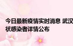 今日最新疫情实时消息 武汉市新增1例确诊病例和12例无症状感染者详情公布