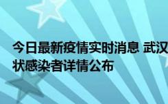 今日最新疫情实时消息 武汉市新增1例确诊病例和12例无症状感染者详情公布