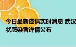 今日最新疫情实时消息 武汉市新增1例确诊病例和12例无症状感染者详情公布