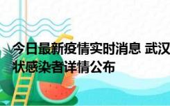 今日最新疫情实时消息 武汉市新增1例确诊病例和12例无症状感染者详情公布