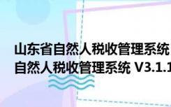 山东省自然人税收管理系统 V3.1.124 官方最新版（山东省自然人税收管理系统 V3.1.124 官方最新版功能简介）