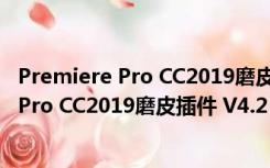 Premiere Pro CC2019磨皮插件 V4.2 汉化版（Premiere Pro CC2019磨皮插件 V4.2 汉化版功能简介）