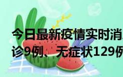 今日最新疫情实时消息 新疆10月25日新增确诊9例、无症状129例