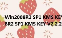 Win2008R2 SP1 KMS KEY V2.2.2 绿色免费版（Win2008R2 SP1 KMS KEY V2.2.2 绿色免费版功能简介）