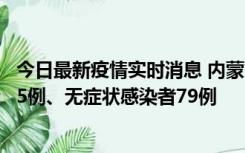 今日最新疫情实时消息 内蒙古10月25日新增本土确诊病例35例、无症状感染者79例