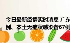 今日最新疫情实时消息 广东10月25日新增本土确诊病例45例、本土无症状感染者67例