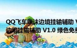 QQ飞车咪沫边境挂输辅助 V1.0 绿色免费版（QQ飞车咪沫边境挂输辅助 V1.0 绿色免费版功能简介）