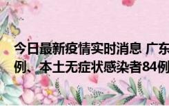 今日最新疫情实时消息 广东10月26日新增本土确诊病例15例、本土无症状感染者84例