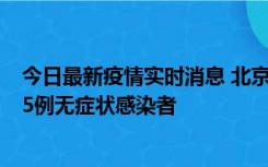 今日最新疫情实时消息 北京10月26日新增12例本土确诊和5例无症状感染者