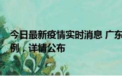 今日最新疫情实时消息 广东惠州惠城区新增1例新冠确诊病例，详情公布