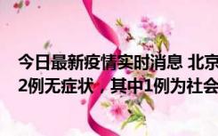 今日最新疫情实时消息 北京10月31日新增21例本土确诊和2例无症状，其中1例为社会面筛查人员