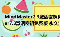 MindMaster7.3激活密钥免费版 永久注册版（MindMaster7.3激活密钥免费版 永久注册版功能简介）