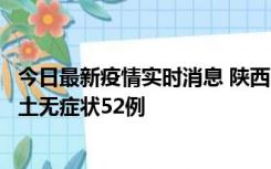 今日最新疫情实时消息 陕西10月30日新增本土确诊9例、本土无症状52例