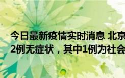 今日最新疫情实时消息 北京10月31日新增21例本土确诊和2例无症状，其中1例为社会面筛查人员