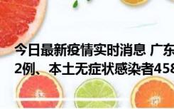 今日最新疫情实时消息 广东10月31日新增本土确诊病例242例、本土无症状感染者458例