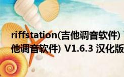 riffstation(吉他调音软件) V1.6.3 汉化版（riffstation(吉他调音软件) V1.6.3 汉化版功能简介）