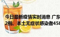 今日最新疫情实时消息 广东10月31日新增本土确诊病例242例、本土无症状感染者458例