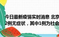 今日最新疫情实时消息 北京10月31日新增21例本土确诊和2例无症状，其中1例为社会面筛查人员