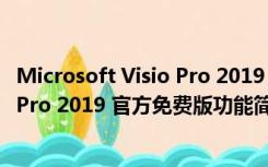 Microsoft Visio Pro 2019 官方免费版（Microsoft Visio Pro 2019 官方免费版功能简介）