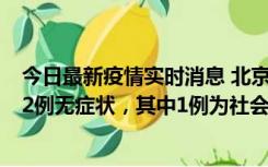 今日最新疫情实时消息 北京10月31日新增21例本土确诊和2例无症状，其中1例为社会面筛查人员