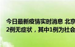 今日最新疫情实时消息 北京10月31日新增21例本土确诊和2例无症状，其中1例为社会面筛查人员