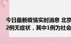 今日最新疫情实时消息 北京10月31日新增21例本土确诊和2例无症状，其中1例为社会面筛查人员