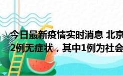 今日最新疫情实时消息 北京10月31日新增21例本土确诊和2例无症状，其中1例为社会面筛查人员