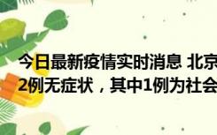 今日最新疫情实时消息 北京10月31日新增21例本土确诊和2例无症状，其中1例为社会面筛查人员