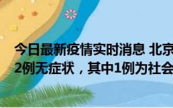 今日最新疫情实时消息 北京10月31日新增21例本土确诊和2例无症状，其中1例为社会面筛查人员