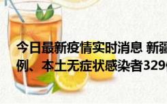 今日最新疫情实时消息 新疆乌鲁木齐新增本土确诊病例25例、本土无症状感染者329例