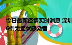 今日最新疫情实时消息 深圳10月31日新增23例确诊病例和6例无症状感染者