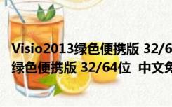 Visio2013绿色便携版 32/64位  中文免安装版（Visio2013绿色便携版 32/64位  中文免安装版功能简介）