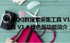 神风QQ群搜索采集工具 V1.4 绿色版（神风QQ群搜索采集工具 V1.4 绿色版功能简介）