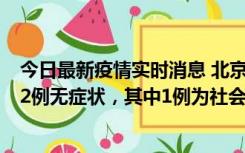今日最新疫情实时消息 北京10月31日新增21例本土确诊和2例无症状，其中1例为社会面筛查人员