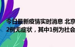 今日最新疫情实时消息 北京10月31日新增21例本土确诊和2例无症状，其中1例为社会面筛查人员