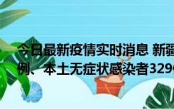 今日最新疫情实时消息 新疆乌鲁木齐新增本土确诊病例25例、本土无症状感染者329例