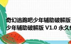 奇幻逃跑吧少年辅助破解版 V1.0 永久免费版（奇幻逃跑吧少年辅助破解版 V1.0 永久免费版功能简介）