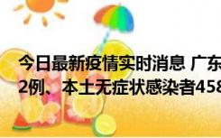 今日最新疫情实时消息 广东10月31日新增本土确诊病例242例、本土无症状感染者458例