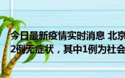 今日最新疫情实时消息 北京10月31日新增21例本土确诊和2例无症状，其中1例为社会面筛查人员