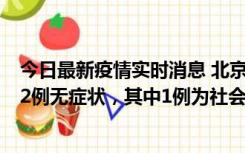 今日最新疫情实时消息 北京10月31日新增21例本土确诊和2例无症状，其中1例为社会面筛查人员