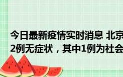 今日最新疫情实时消息 北京10月31日新增21例本土确诊和2例无症状，其中1例为社会面筛查人员