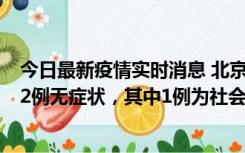 今日最新疫情实时消息 北京10月31日新增21例本土确诊和2例无症状，其中1例为社会面筛查人员